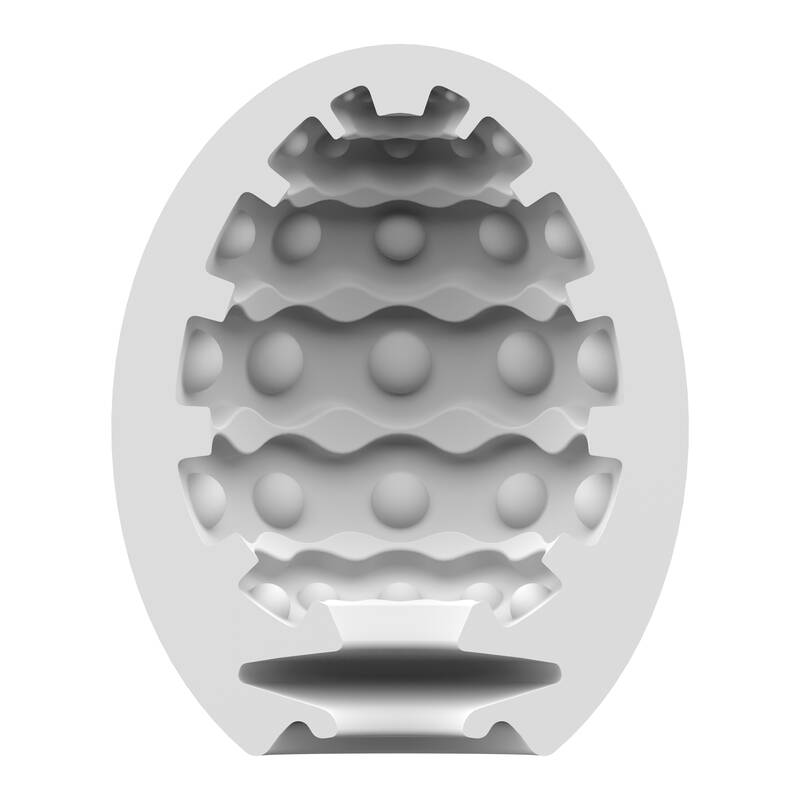 Satisfyer Masturbator Egg - Bubble - Violet