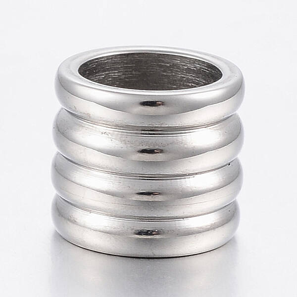 Tarnish Resistant 304 Stainless Steel Tube Beads