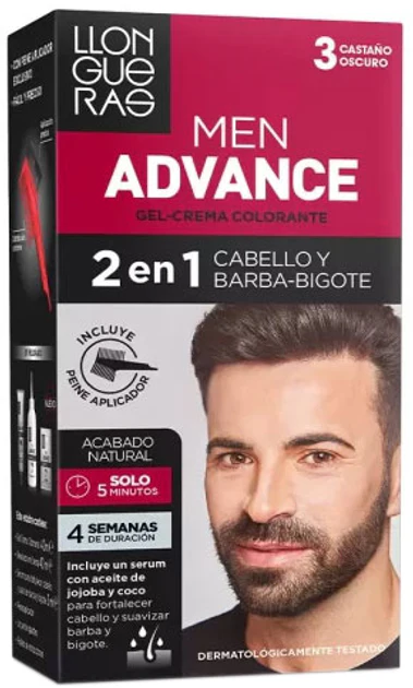 Llongueras Man Advance 3-Dark Brown