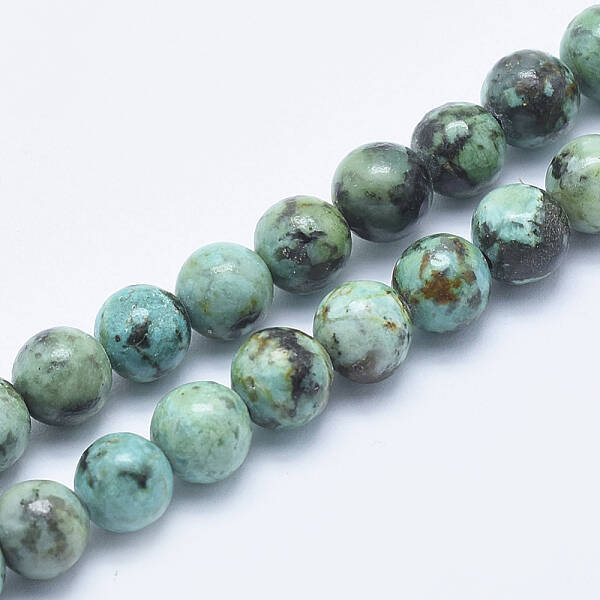 Natural African Turquoise(Jasper) Beads Strands
