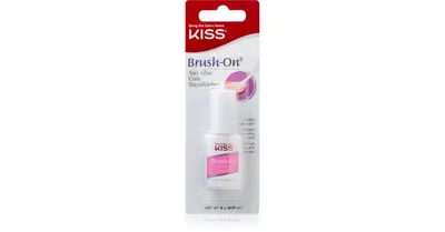 Kiss my face Brush-On Glue - Quick-drying nail glue with application brush