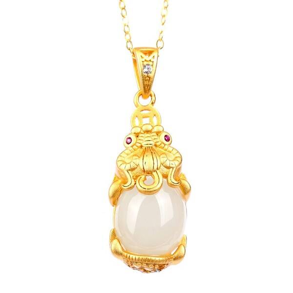 Natural Hetian Jade Pendants