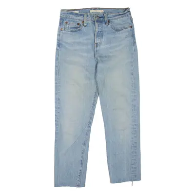 LEVI'S Wedgie Womens Jeans Blue Regular Tapered W25 L24