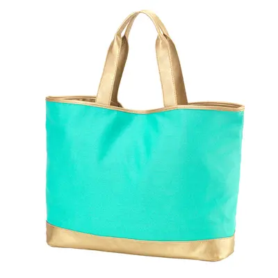 Viv&Lou Mint Cabana Tote