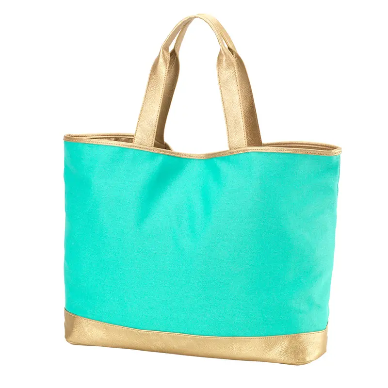 Viv&Lou Mint Cabana Tote