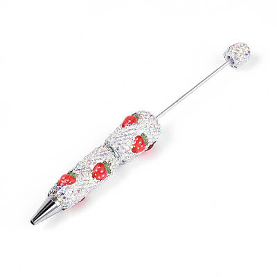 Resin & Polymer Clay Pave Rhinestone Ball-Point Pen