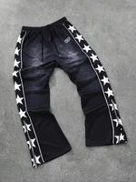 Men's Star & Letter Print Drawstring Waist Sweatpants, Casual Comfy Loose Jogger Pants for Daily Wear, Fashion Men's Bottoms ...