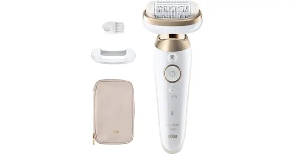 Braun Silk-épil 9 9011 epilator with fully flexible head for legs, body and armpits 1 pc