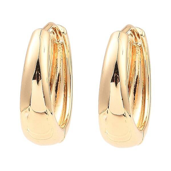 Brass Hoop Earrings