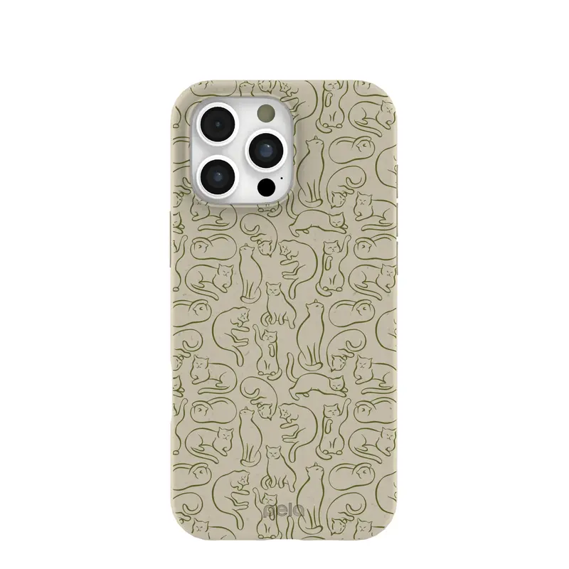 London Fog Say Meow iPhone 16 Pro Max Case