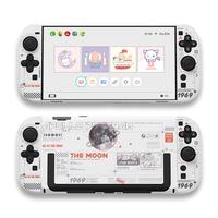 Geekshare Moon Landing Series - Lunar White / Semi-transparent Split-Type Hollow Case for Nintendo Switch 2 | Breathable Spac...