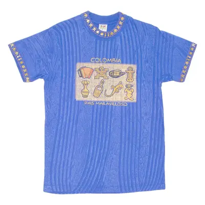 ARI ARI SPORT Columbia Pais Maravilloso Mens T-Shirt Blue M