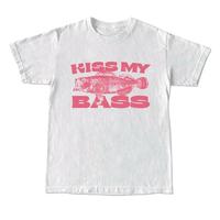 Kiss My Bass Vintage Style Fishing T-Shirt, Fisher Graphic Shirt Pink Design Limited Edition Menswear Birthday Christmas Day ...