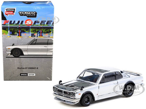Nissan Skyline HT 2000GT-R RHD (Right Hand Drive) Silver Chrome \