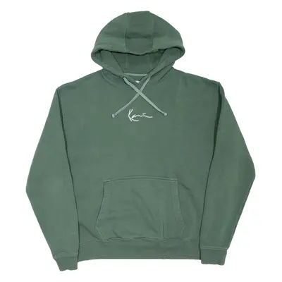 KARL KANI Mens Green Hoodie L