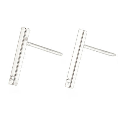 Brass Stud Earring Findings