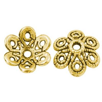 Tibetan Style Alloy Fancy Bead Caps