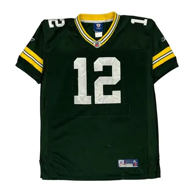 Age 13-14 Green Bay Packers Reebok Nfl Jersey - XL Green Polyester