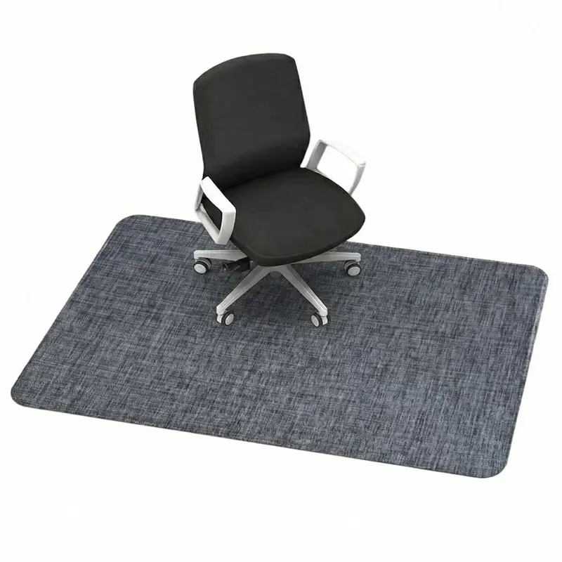 Garvee Anti-Slip Office Chair Mat for Hardwood Floors – 44 x 58 Heavy Duty Desk Chair Rug – Low-Pile, Smooth Rolling Pr...