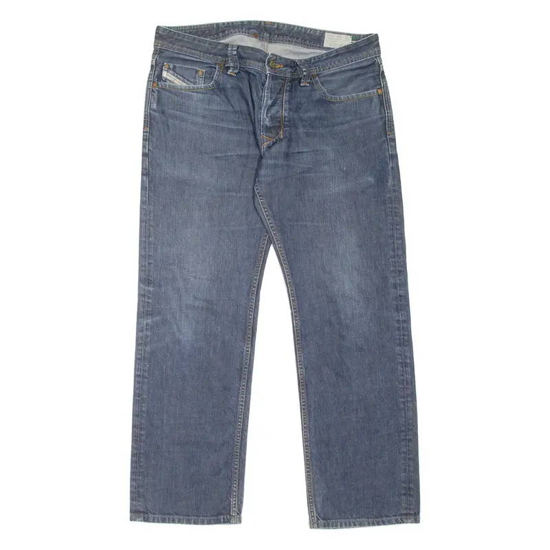 DIESEL Larkee Mens Jeans Blue Regular Straight W34 L30