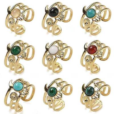 Natural & Synthetic Gemstone Finger Rings