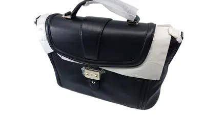 Lancel, Lancel, leather bag, black