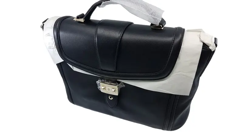 Lancel, Lancel, leather bag, black