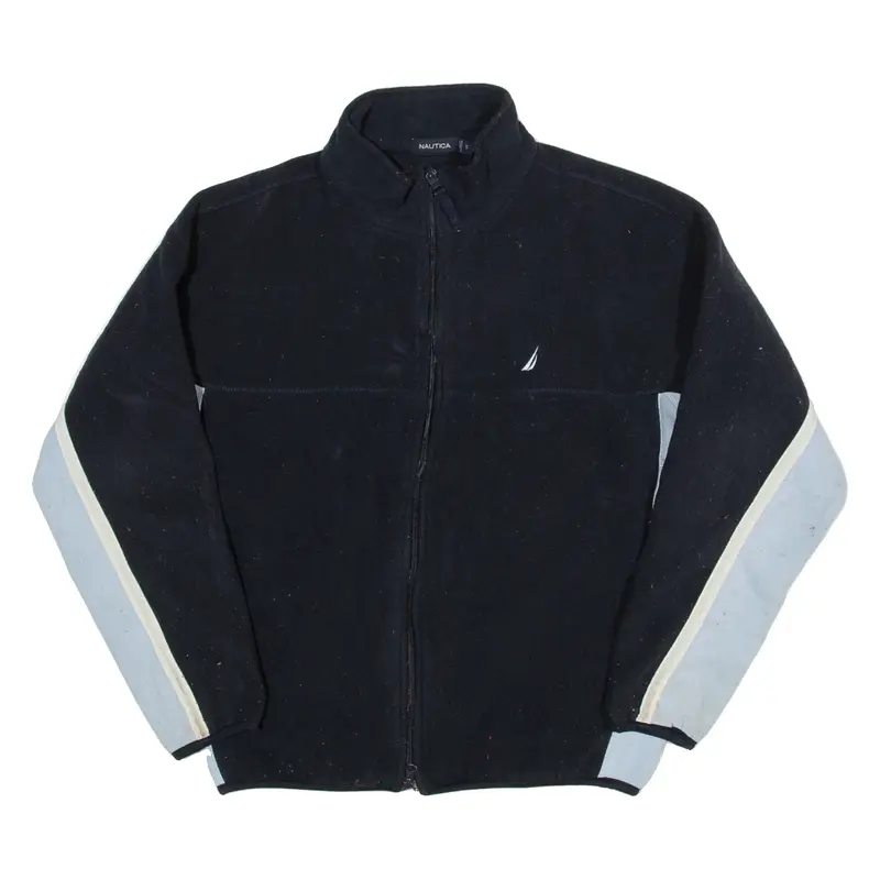 NAUTICA Mens Fleece Jacket Blue S