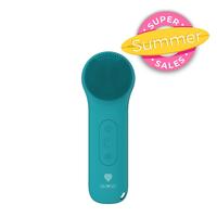 RIKI Radiant Silicone Face Cleansing System with Red and Blue LED Light Therapy, Gentle Heat, and Cooling Vibrations, IPX7 Wa...