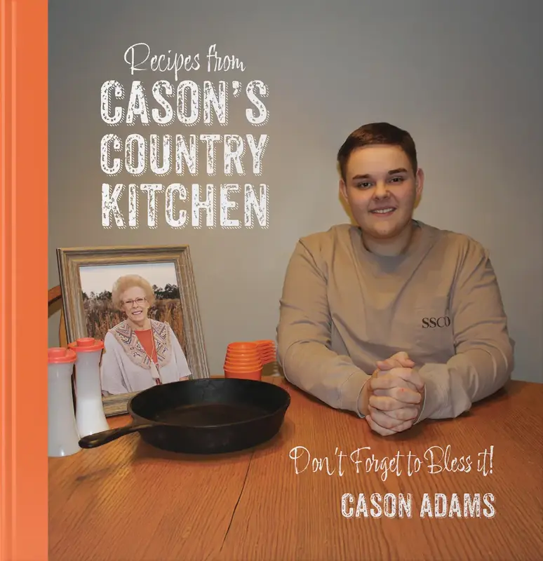 Recipes From Cason's Country Kitchen - Hardcover Cookbook by Cason Adams
