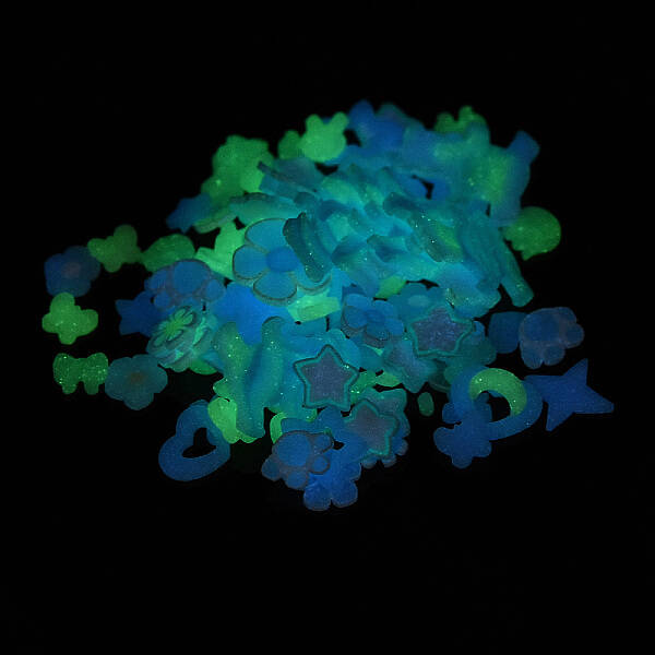 Luminous Handmade Polymer Clay Cabochons