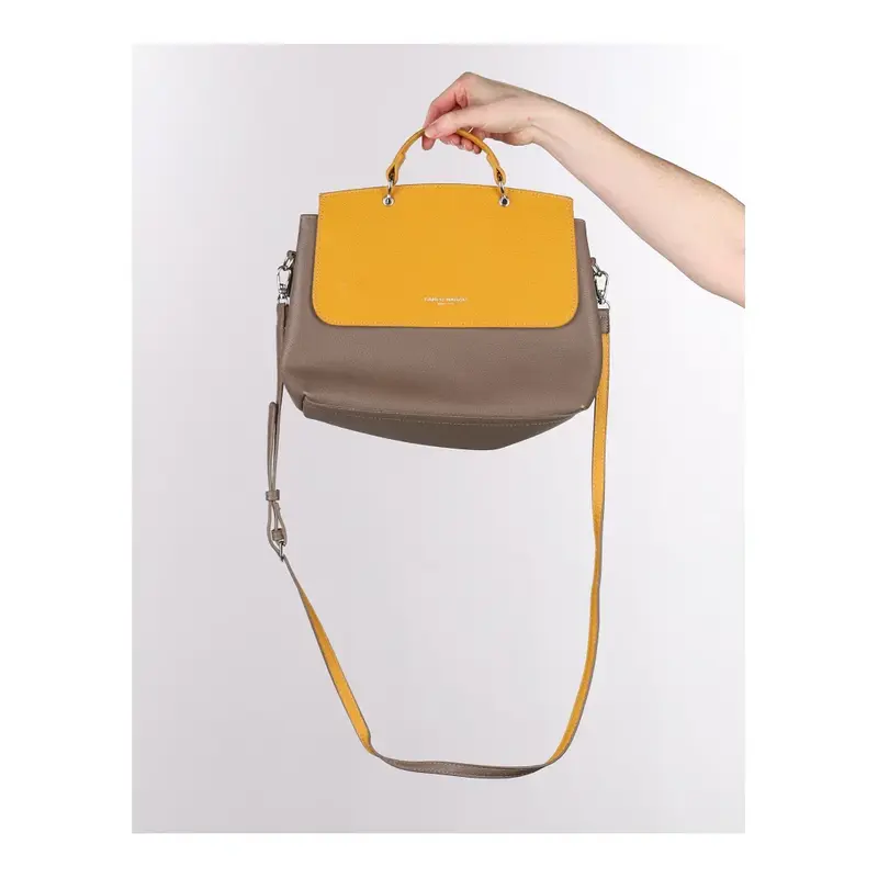Campo Marzio Shoulder Bag - No Size Block Colour Leather | Size: no size