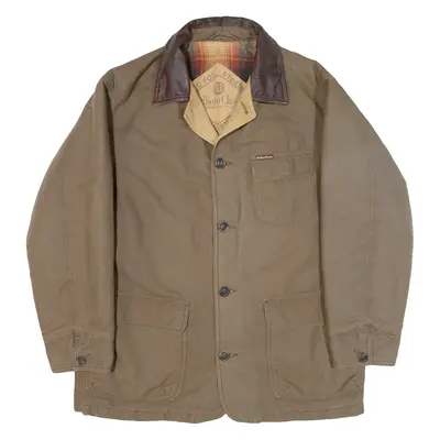 MARLBORO Blanket Lined Mens Jacket Brown L