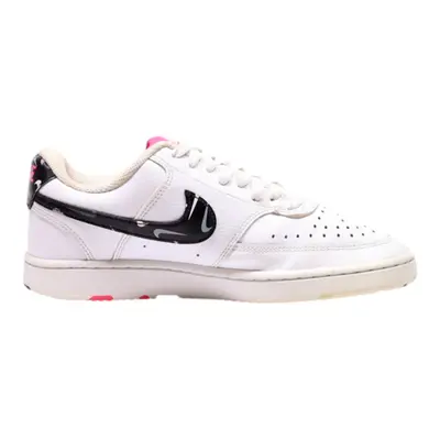 NIKE Court Vision Sneaker Trainers White Leather Womens UK 4.5