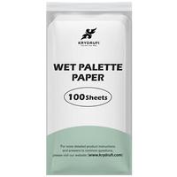 KRYDRUFI 100 Sheets of Wet Paletter Paper