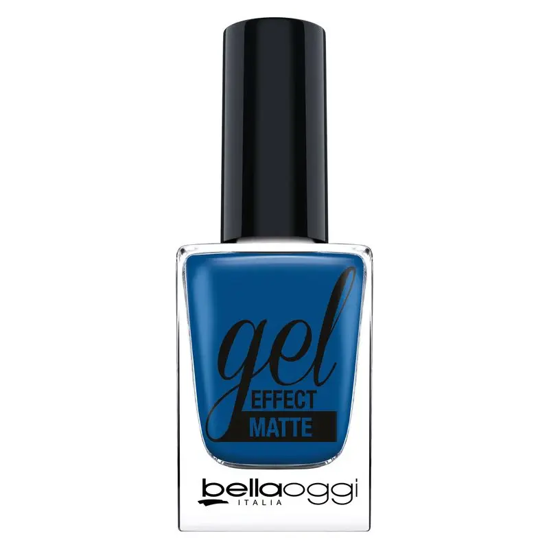 Bellaoggi Gel Effect Matte Nail Polish 604 - Glowing Blue