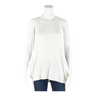 ATELIER ABOUT Stretch Vest Cream Sleeveless Womens L