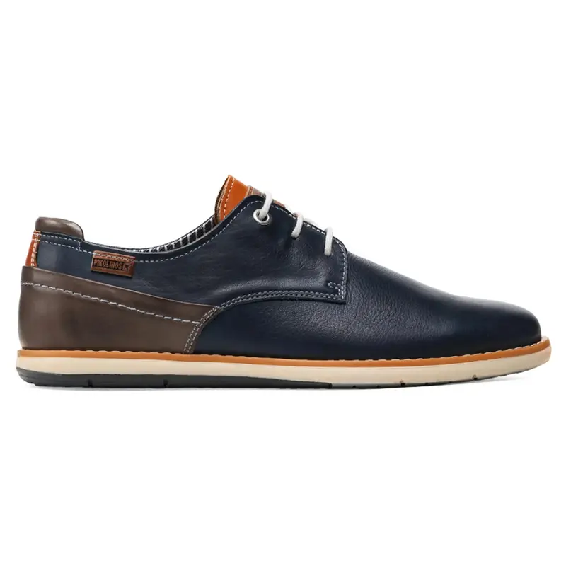 Pikolinos Jucar M4E-4104 Leather Men's Low Top Shoes - Brandy - Size:US 8 Men