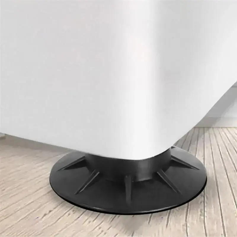 Creative Anti-slip Anti-collision Silent Washing Machine Foot Mat, Drum Washing Machine Universal Furniture Foot Mat, Increas...