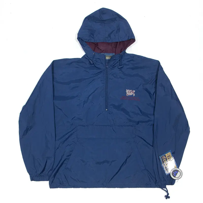 HARVARD SQUARE Anorak Jacket Blue Mens L