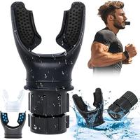 Portable Running Breathing Trainer Device, 1 Count Lung Breathing Trainer, Exercise Trainer with Resistance Adjustable, Easy ...