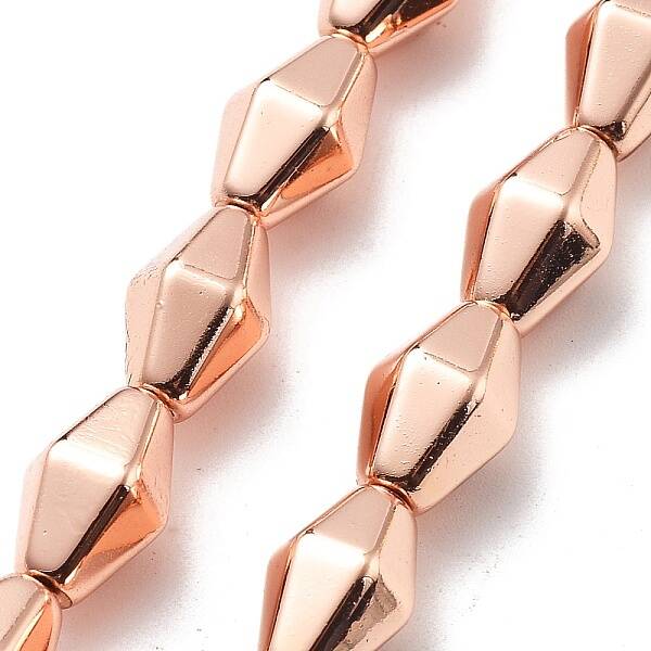 Synthetic Non-magnetic Hematite Beads Strands