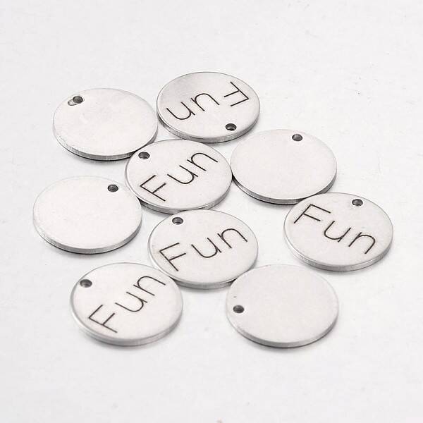 Non-Tarnish 201 Stainless Steel Pendants