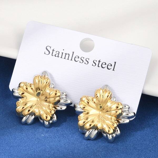 304 Stainless Steel Stud Earrings