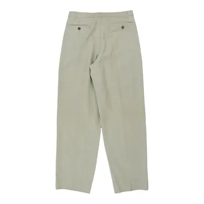 Phil Green Trousers - 34W 32L Beige Cotton | Size: 34