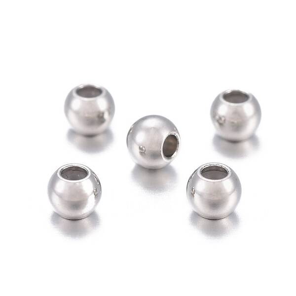 201 Stainless Steel Beads