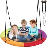 Springtok Saucer Tree Swing Kit,900D Oxford,Waterproof & Durable,700lbs Weight Capacity,Adjustable for Hanging Outdoor &Indoo...
