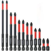 High Torque Phillips Screwdriver Bit Set, Anti-slip Hex Shank Drill Bit Set, Power Tool Accessories for Electric Drill & DIY,...
