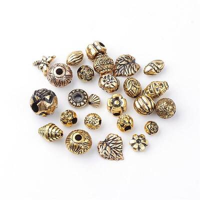 Antique Style Acrylic Beads