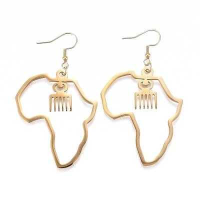 201 Stainless Steel Dangle Earrings